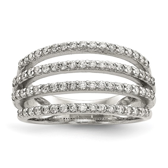 Sterling Silver CZ Ring