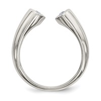 Sterling Silver CZ Ring view 2
