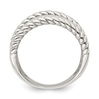 Sterling Silver Polished Fancy Ring view 2