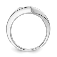 Sterling Silver Polished Ring view 2