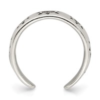 Sterling Silver Antiqued Sun Toe Ring view 2