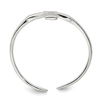 Sterling Silver Ankh (Egyptian Cross) Toe Ring view 2