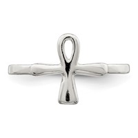 Sterling Silver Ankh (Egyptian Cross) Toe Ring view 5