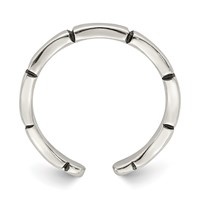 Sterling Silver Solid Toe Ring view 2