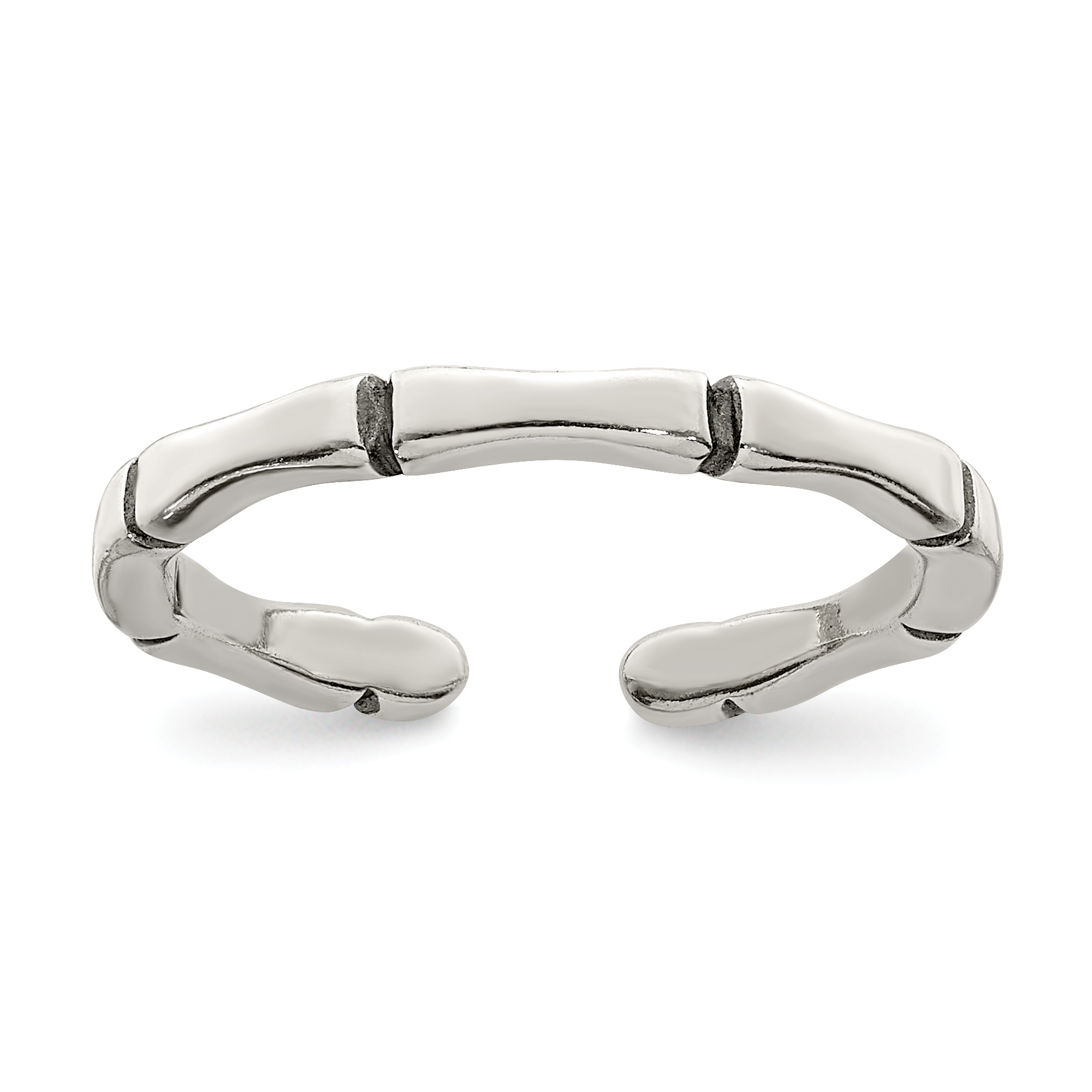 Sterling Silver Solid Toe Ring (QR861)