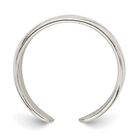 Sterling Silver Antiqued Toe Ring view 2