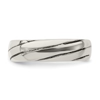 Sterling Silver Antiqued Toe Ring view 4