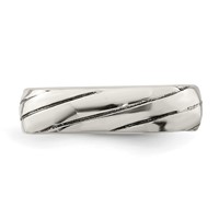 Sterling Silver Antiqued Toe Ring view 5