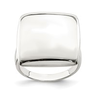 Sterling Silver Solid Ring view 1