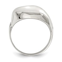 Sterling Silver Solid Ring view 2