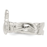 Sterling Silver Claddagh Ring view 4