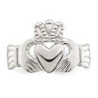 Sterling Silver Claddagh Ring view 5