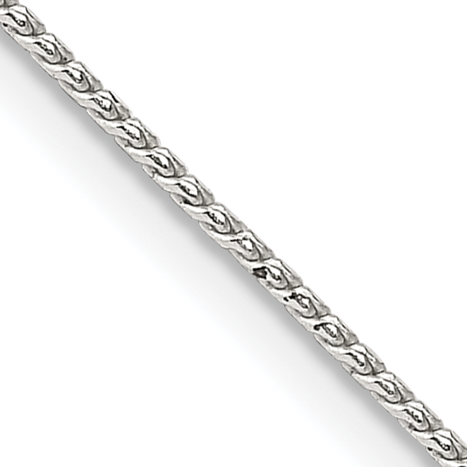 Sterling Silver .95mm Round Franco Chain (QRF035-16)