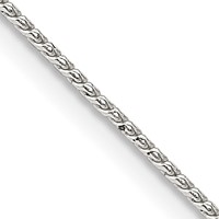 Sterling Silver.95mm Round Franco Chain view 1