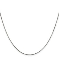 Sterling Silver 1mm Round Franco Chain view 2