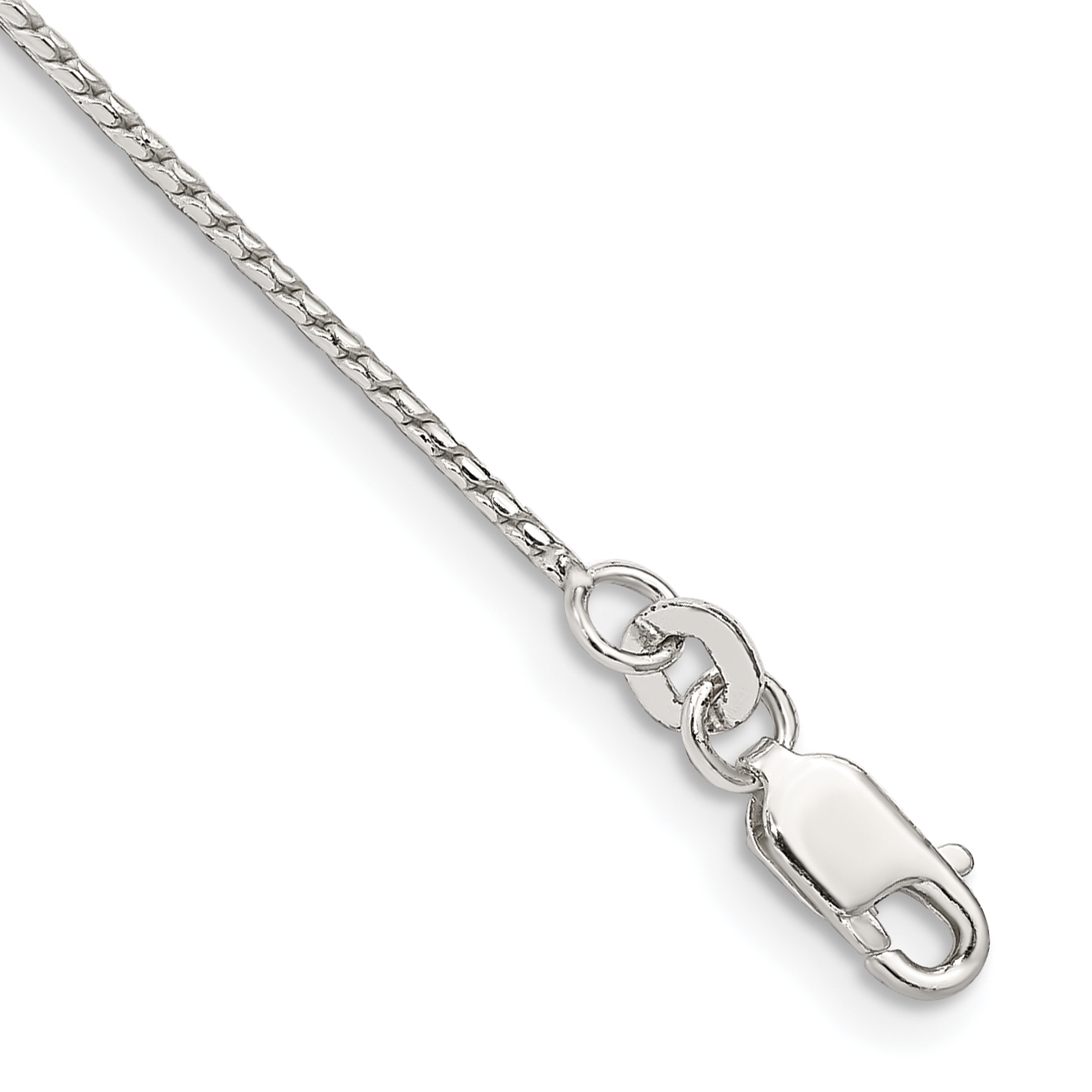 Sterling Silver 1mm Round Franco Chain (QRF050-9)