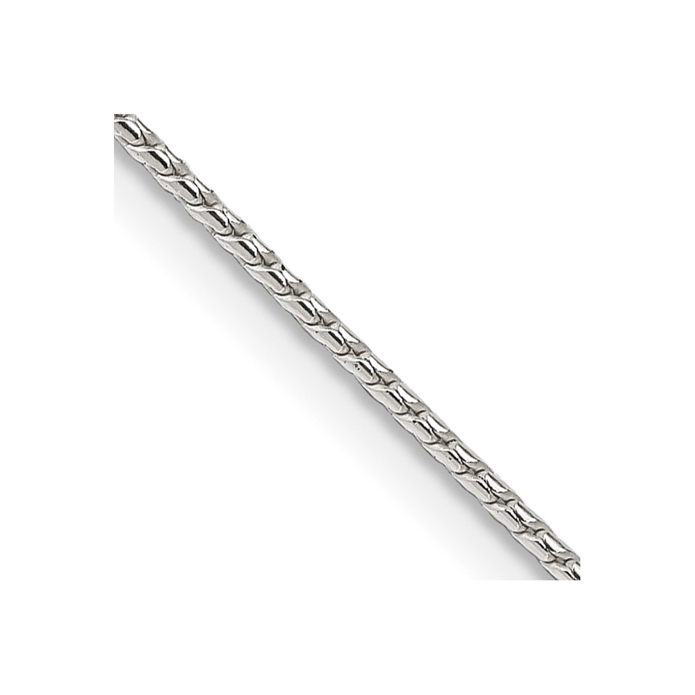 Sterling Silver 1mm Round Franco Chain (QRF050-16)
