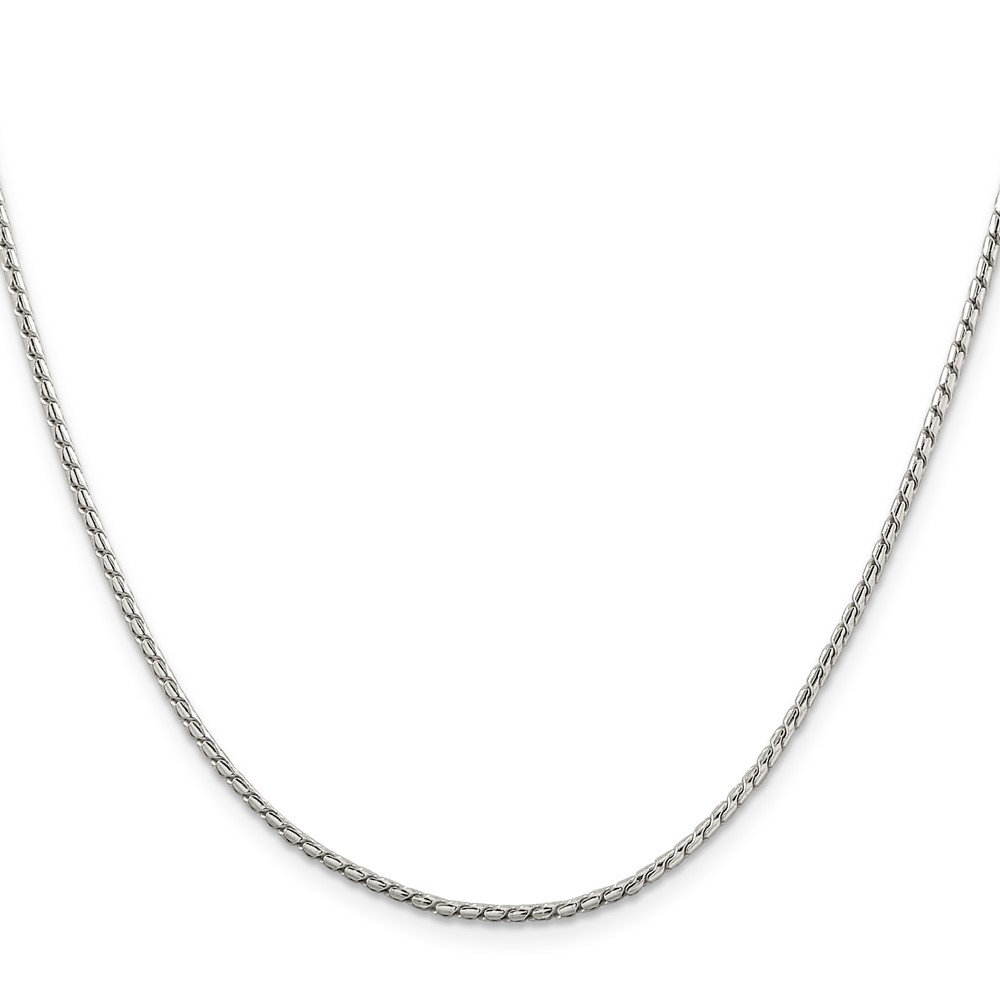 Sterling Silver 1.75mm Round Franco Chain (QRF080-22)