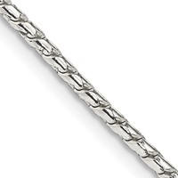 Sterling Silver 1.75mm Round Franco Chain view 1