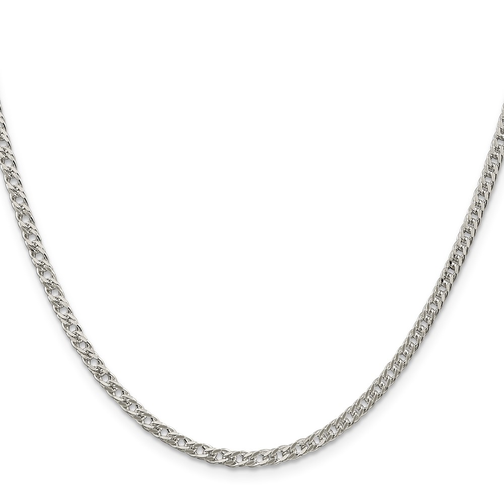 Sterling Silver 3.3mm Rambo Chain (QRM060-22)