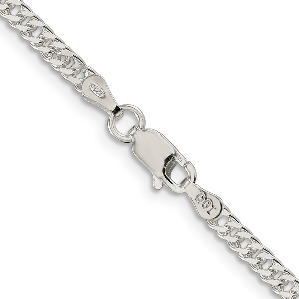 Sterling Silver 3.3mm Rambo Chain (QRM060-22)