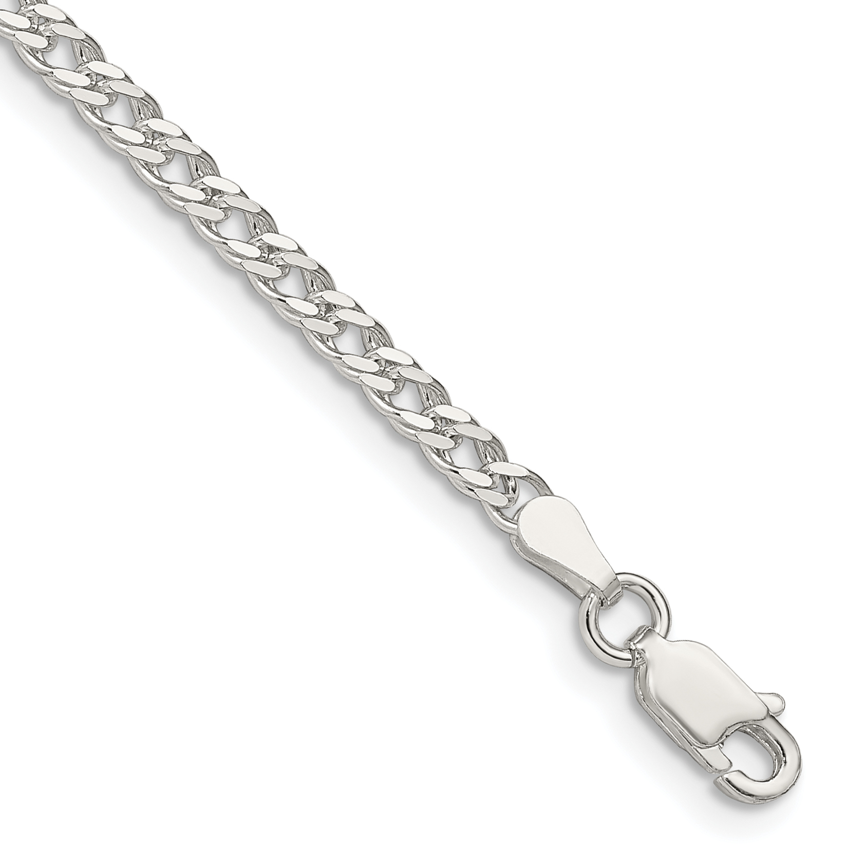 Sterling Silver 3.3mm Rambo Chain (QRM060-7)
