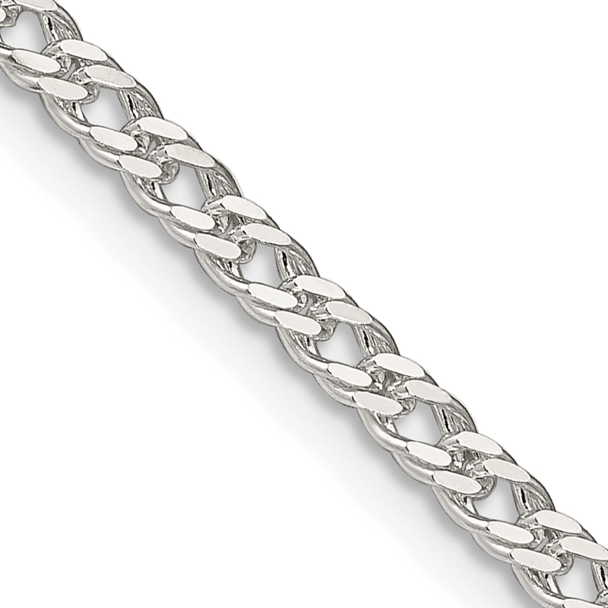 Sterling Silver 3.3mm Rambo Chain (QRM060-18)