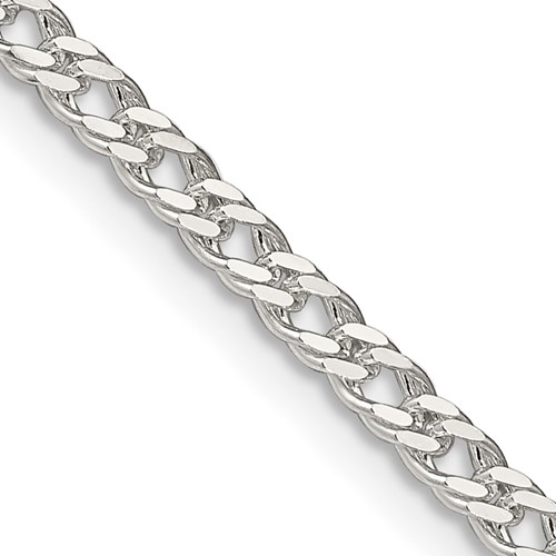 Sterling Silver 3.3mm Rambo Chain