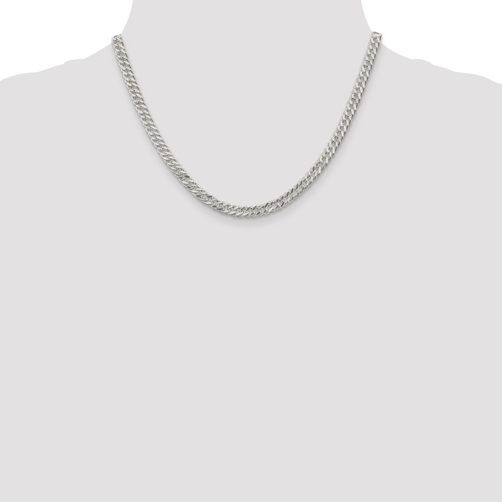 Sterling Silver 5.5mm Rambo Chain (QRM100-18)