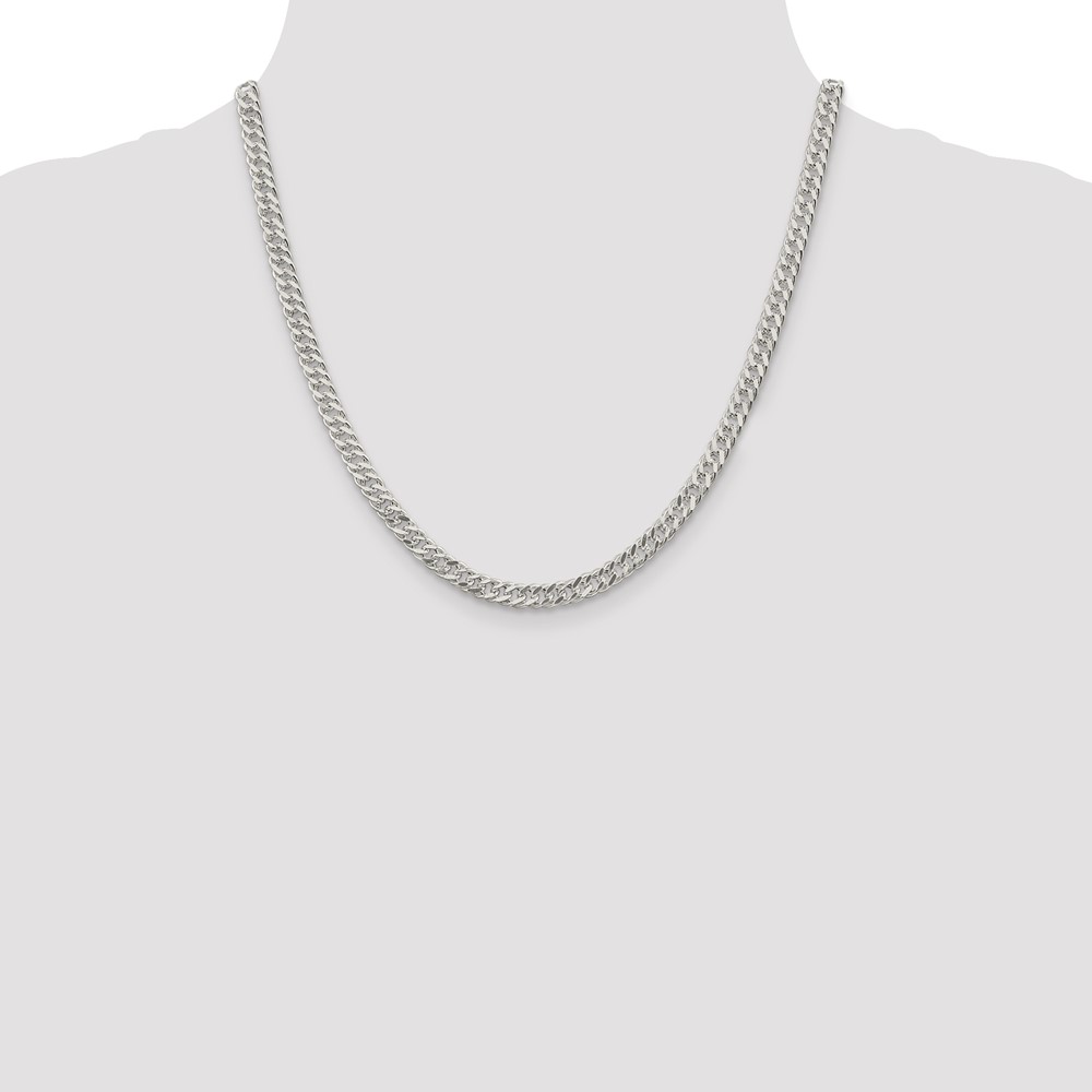 Sterling Silver 5.5mm Rambo Chain (QRM100-20)