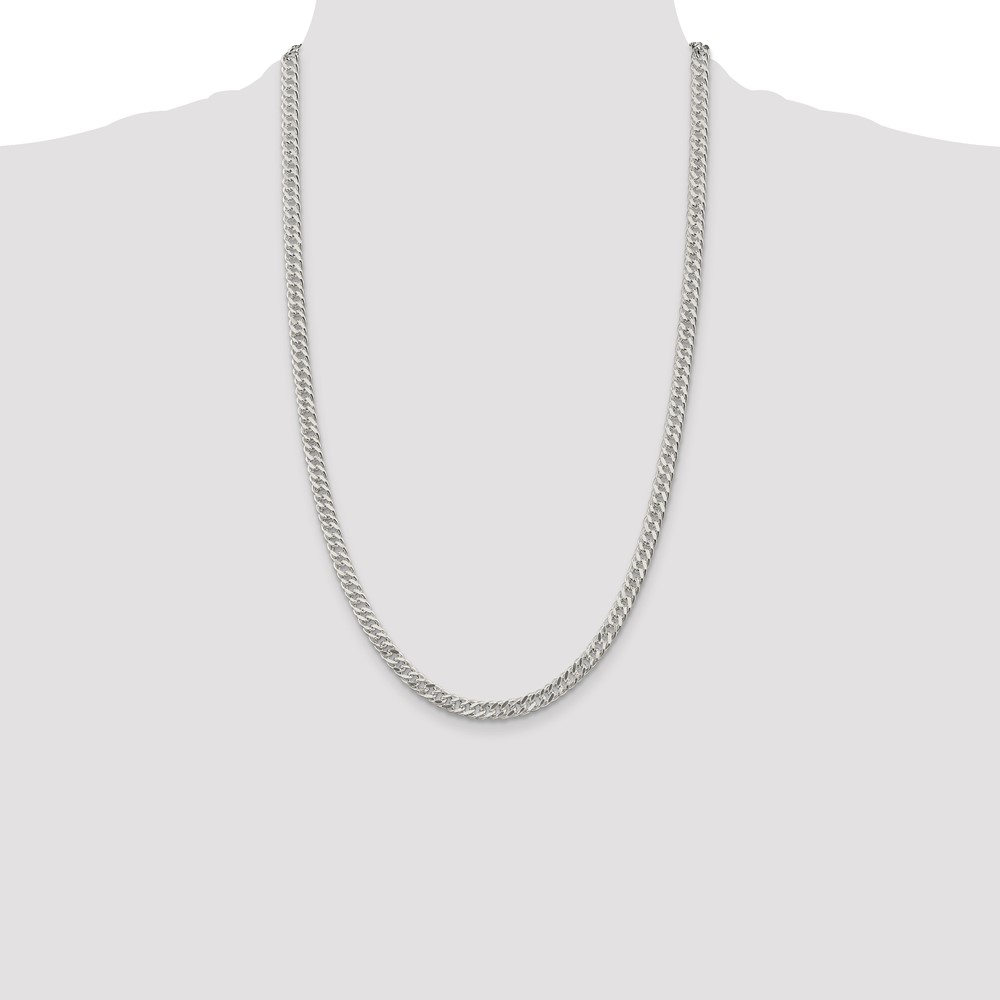 Sterling Silver 5.5mm Rambo Chain (QRM100-26)