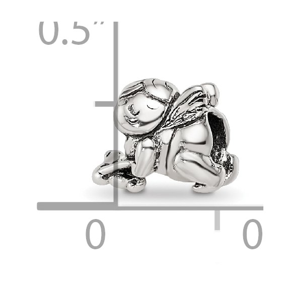 Sterling Silver Reflections Kids Cupid Bead