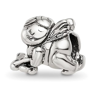 Sterling Silver Reflections Kids Cupid Bead