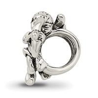 Sterling Silver Reflections Cupid Bead view 2