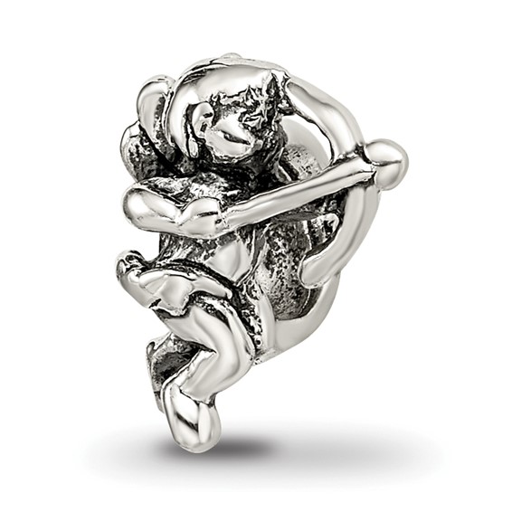 Sterling Silver Reflections Cupid Bead