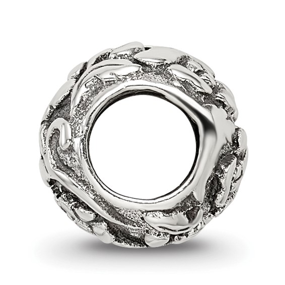 Sterling Silver Reflections Floral Bead
