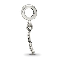 Sterling Silver Reflections Holly Leaf Dangle Bead view 2