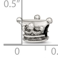 Sterling Silver Reflections Kids Jester Hat Bead view 5