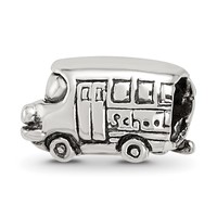 Sterling Silver Reflections Kids Bus Bead view 5