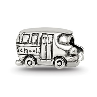 Sterling Silver Reflections Kids Bus Bead