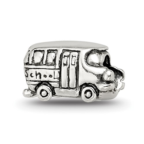 Sterling Silver Reflections Kids Bus Bead