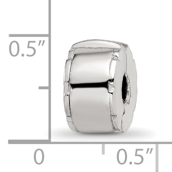 Sterling Silver Reflections Hinged Clip Bead