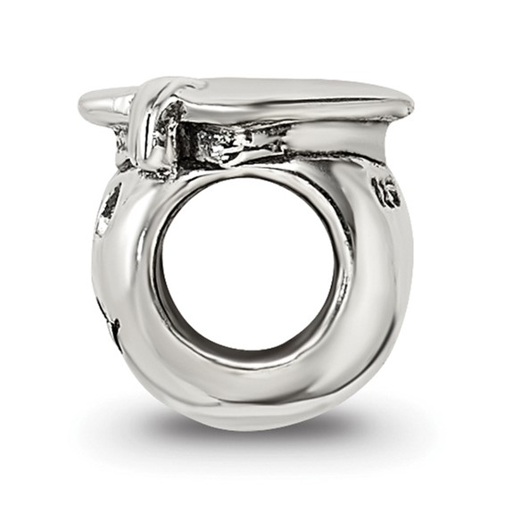 Sterling Silver Reflections Kids Happy Graduate Bead
