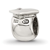 Sterling Silver Reflections Kids Happy Graduate Bead view 5