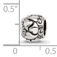 Sterling Silver Reflections Hearts Bead view 4