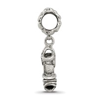 Sterling Silver Reflections High Heel Shoe Dangle Bead view 2
