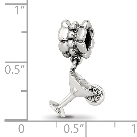Sterling Silver Reflections Margarita Dangle Bead