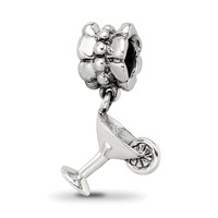 Sterling Silver Reflections Margarita Dangle Bead view 1