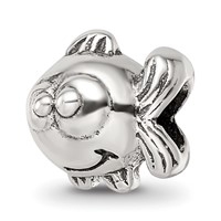 Sterling Silver Reflections Kids Fish Bead view 5