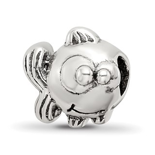 Sterling Silver Reflections Kids Fish Bead